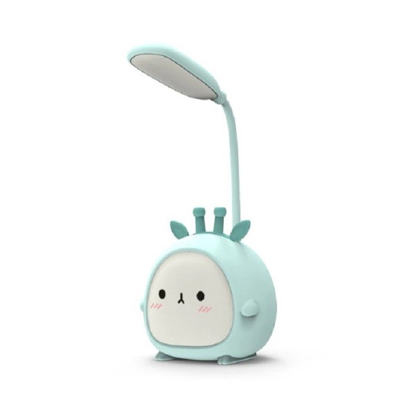 Kindertischlampe in Form einer Antilope blau