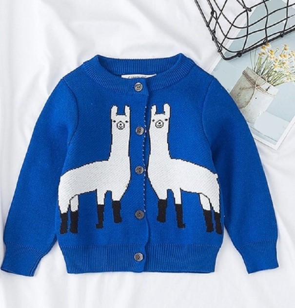 Kindertrui L612 blauw 4
