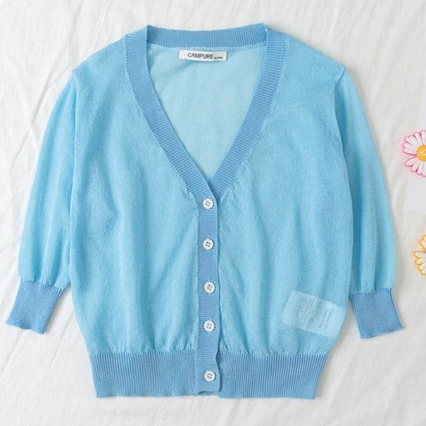 Kindertrui L670 blauw 5