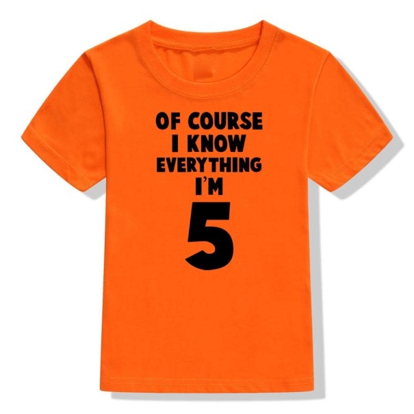 Kinderverjaardags-T-shirt B1504 8 D