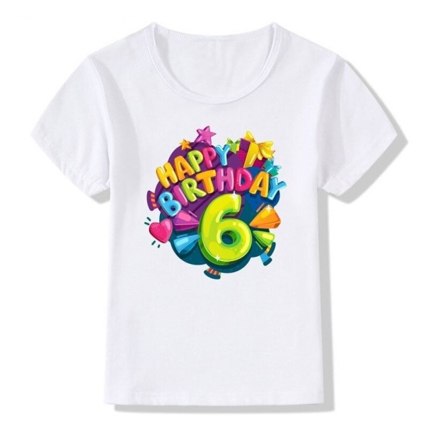 Kinderverjaardagsshirt B1576 6 E
