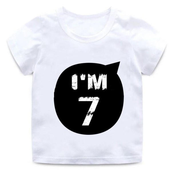 Kinderverjaardagsshirt B1591 7 G