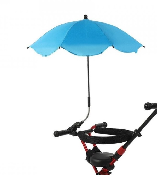 Kinderwagenparasol blauw