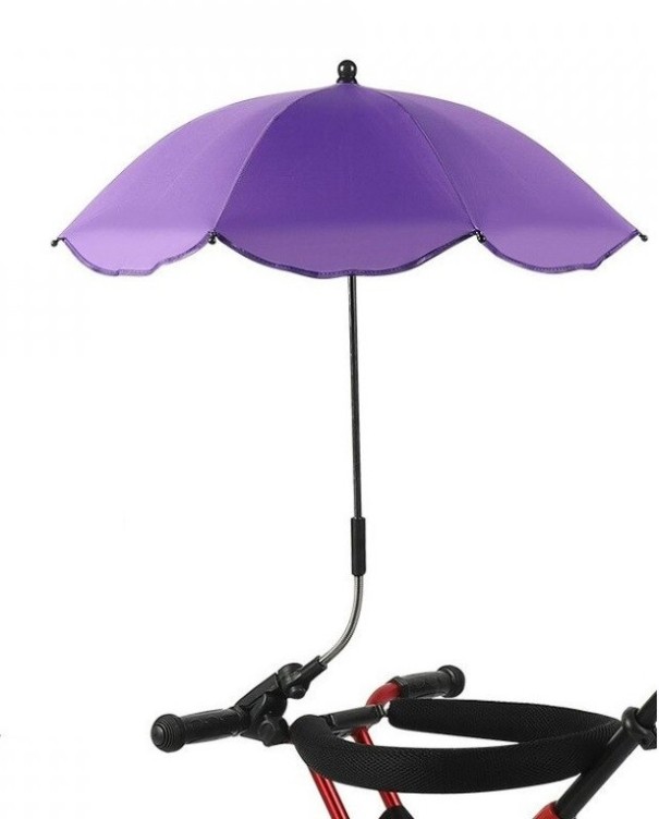Kinderwagenparasol paars