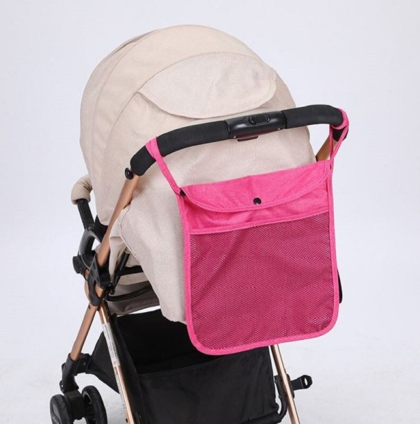 Kinderwagentas A2683 donkerroze