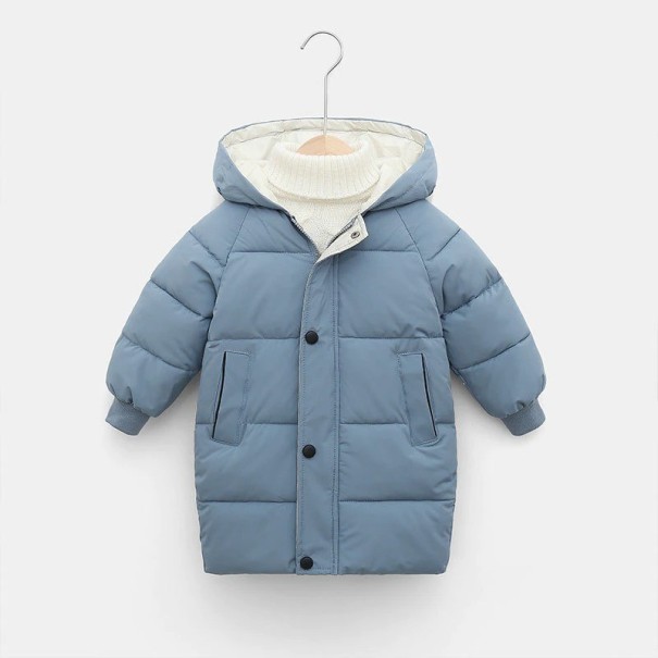 Kinderwinterjas L1849 blauw 12