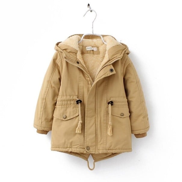 Kinderwinterjas L2040 beige 4