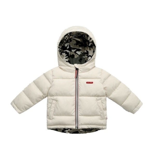 Kinderwinterjas L2108 crème 4