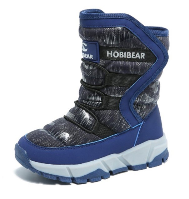 Kinderwinterlaarzen John blauw 32