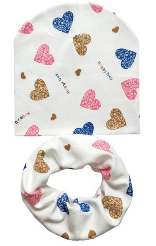 Kinderwintermuts en sjaalset J578 3