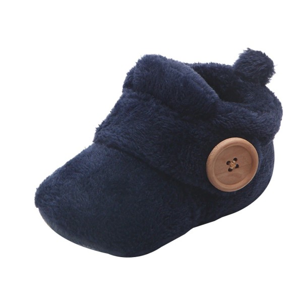 Kinderwinterpantoffels A2568 blauw 0-6 maanden