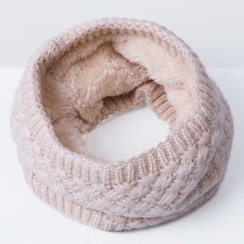 Kinderwollen sjaal J3288 crème