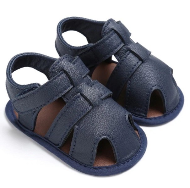 Kinderzomerpantoffels blauw 12-18 maanden