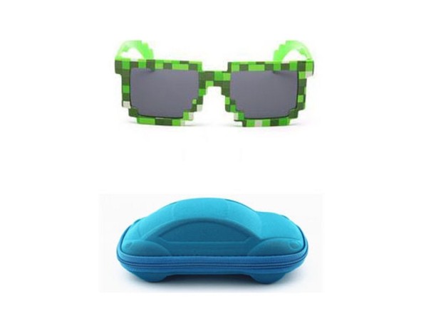 Kinderzonnebril A1295 blauw
