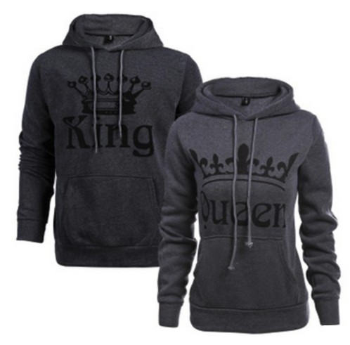 King and Queen Hoodies S M