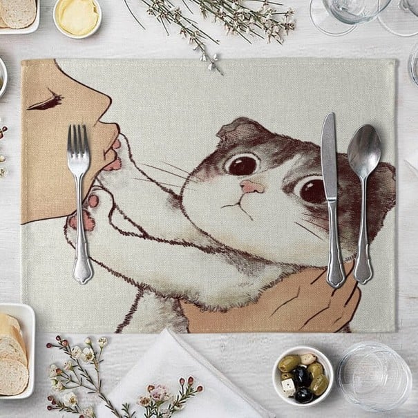 Kissa-aiheinen tabletti 15