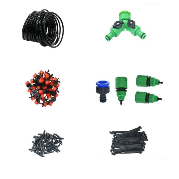 Kit d'irrigation goutte à goutte 40 m