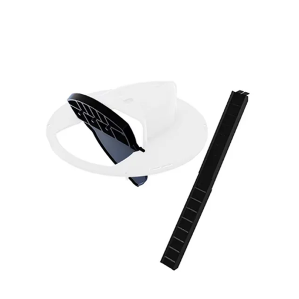 Kit de montage de piège à rongeurs Couvercle de seau 31 cm avec ouverture et échelle Piège pratique pour souris et rats Réutilisable blanc