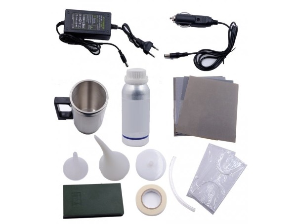 Kit de polissage et de protection de surface des phares 1