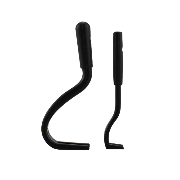 Kit de retrait des puces et tiques pour chiens et chats Outils de retrait des tiques et puces Accessoires de retrait des tiques 2 pcs noir