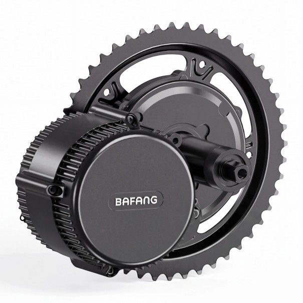Kit di conversione per bicicletta elettrica Motore centrale Bafang 48 V 750 W Guarnitura 44T Movimento centrale 100 mm Schermo touch VD18MT 1