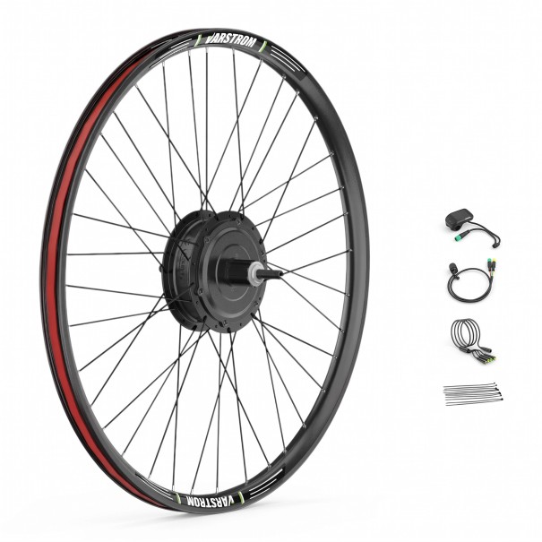 Kit motore posteriore nel mozzo Bafang H400B 48 V 500 W Bicicletta 26" Display Bluetooth VD04 Per cassetta 13,5–14,2 cm Nero Per bicicletta elettrica 1