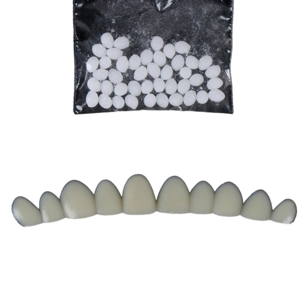 Kit pentru crearea dinților de înlocuire de culoare galbenă 1