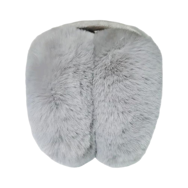 Klapky na uši pro ženy šedá