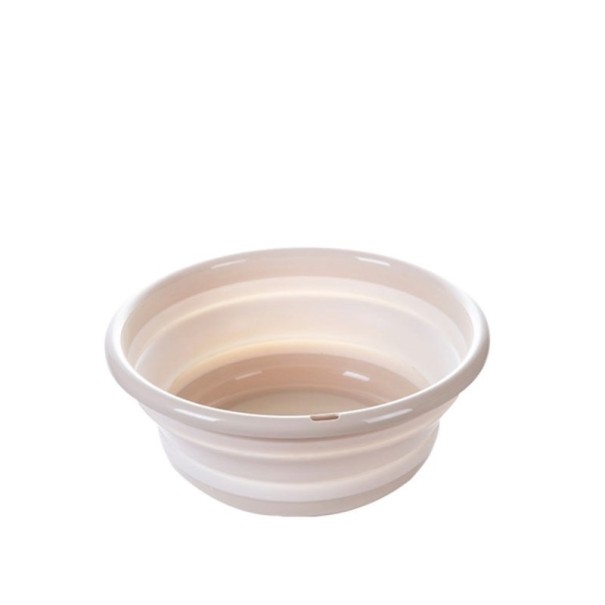Klappbares Waschbecken beige S