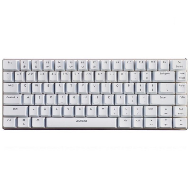 klávesnica biela 1