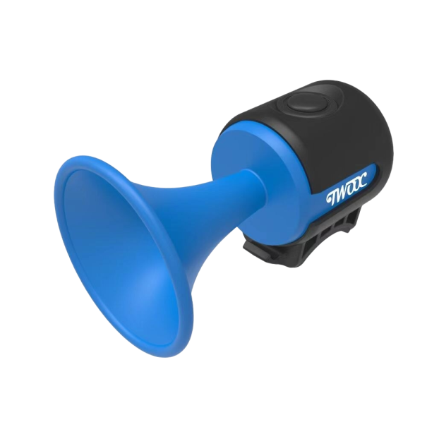 Klaxon électrique pour vélo bleu