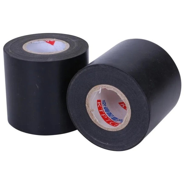 Klimaanlagen-Installationsklebeband 10 m x 60 mm Extra stark Feuchtigkeitsbeständig Starke Haftung Für Rohre Isolierung und Abdichtung schwarz