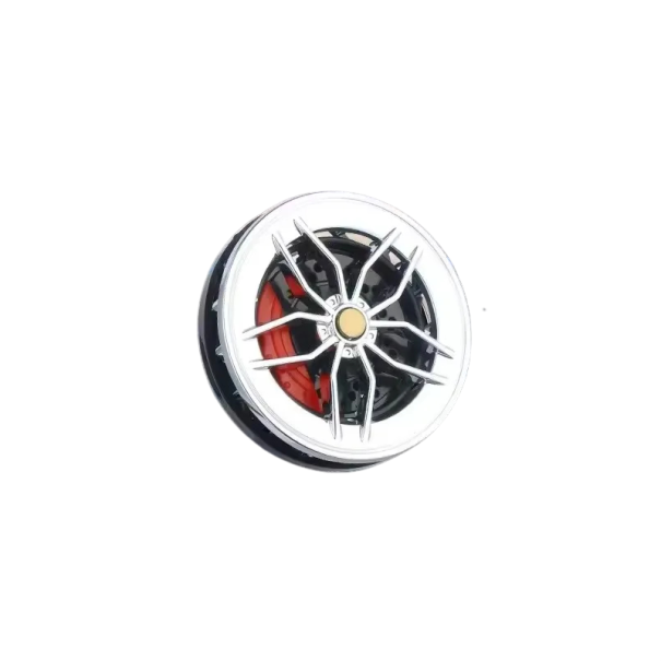 Klip für Auto-Lüftung im Reifen-Design Luftauffrischer ca. 5,5 × 5,3 cm dekorativer Innenraumschmuck weiß