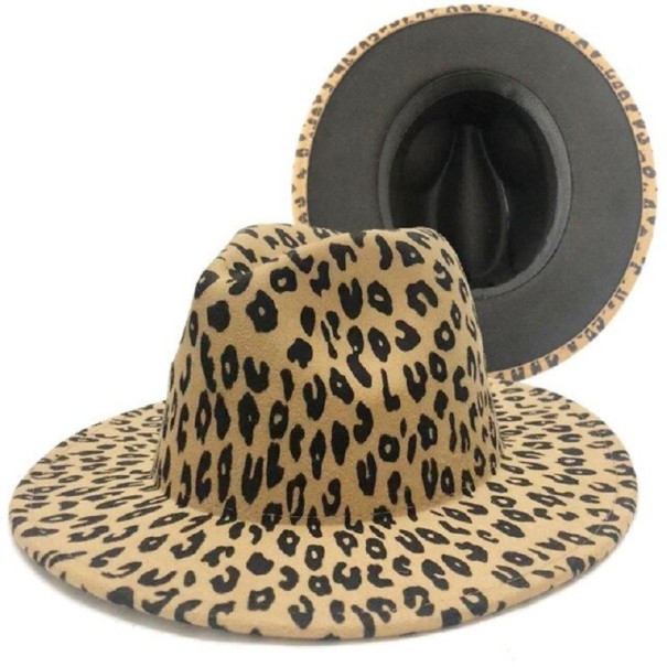 Klobouk s leopardím vzorem A2246 khaki