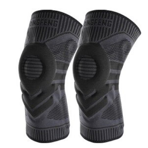 Kniebandage 2 stuks zwart S