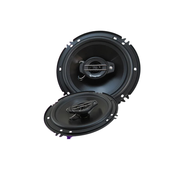 Koaxiale HiFi Lautsprecher für Autos 320W 4 Ω Dreifach-Basslautsprecher mit Metallrahmen Gummisicke Universelle Montage 1