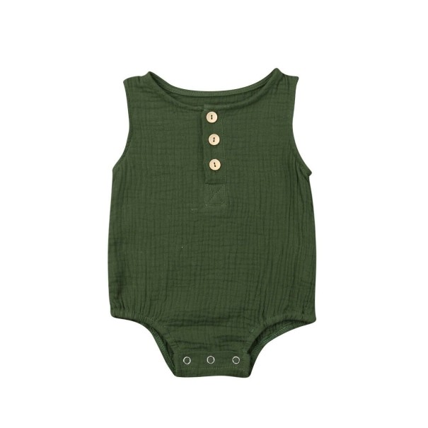Kojenecké body N729 tmavě zelená 18-24 měsíců