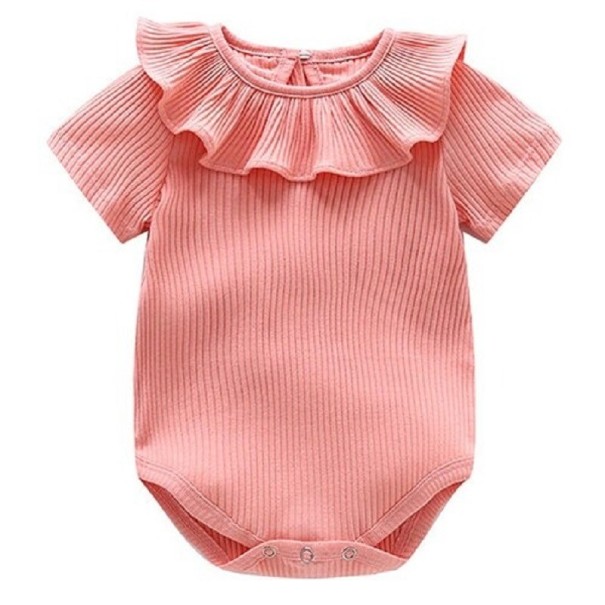 Kojenecké body N765 růžová 12-24 měsíců