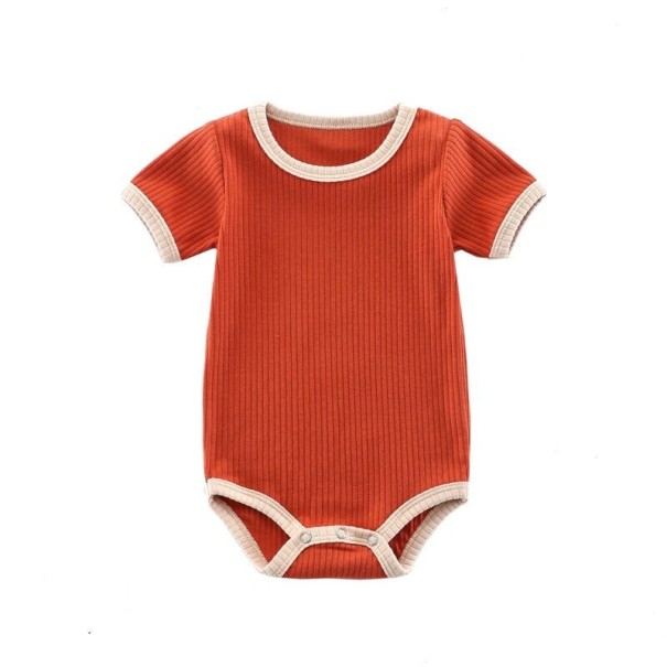 Kojenecké body N766 cihlová 9-12 měsíců