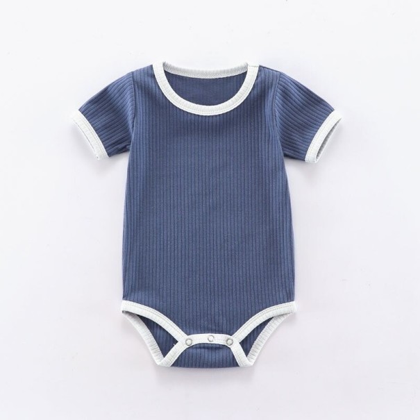 Kojenecké body N766 tmavě modrá 6-9 měsíců