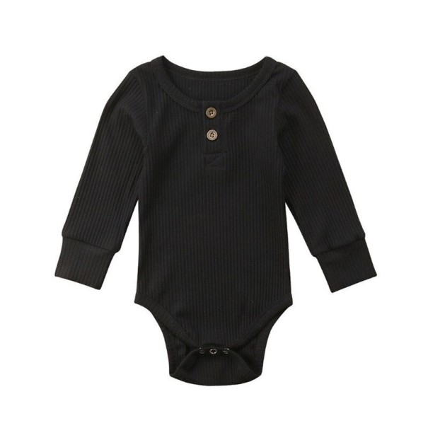Kojenecké body N778 černá 12-18 měsíců