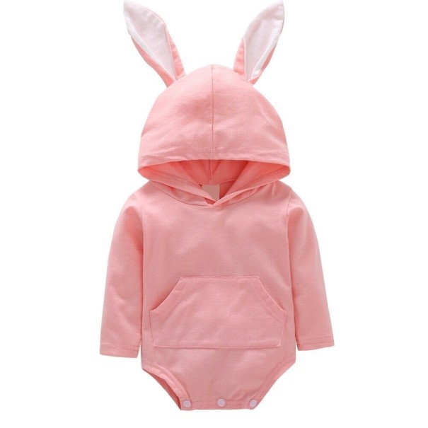 Kojenecké body N796 růžová 0-6 měsíců
