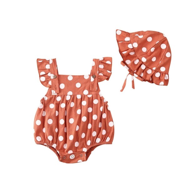 Kojenecké body N802 cihlová 0-6 měsíců