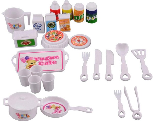 Køkkenredskaber til Barbie 25 dele 1