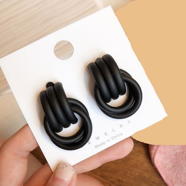 Kolczyki wiszące damskie G490 3