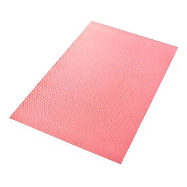 Køleskabsmåtte 4 stk. rosa