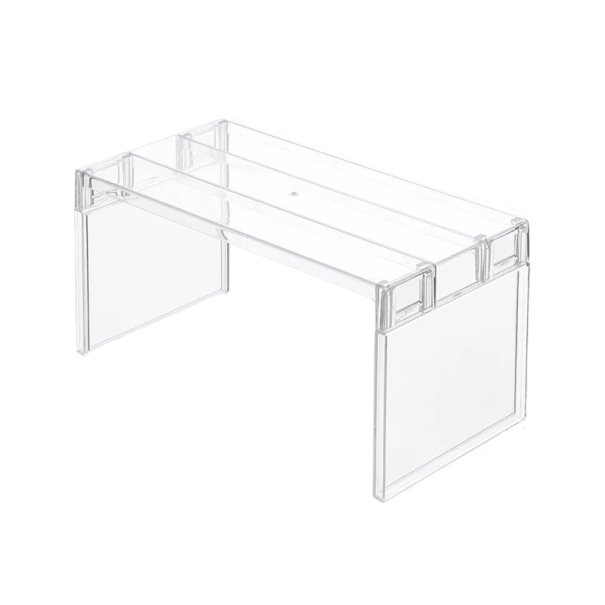 Køleskabsorganisator Opbevaringsstativ Transparent Multifunktionel Organizer 14,7 x 11 x 10,7 cm 1