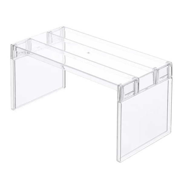 Køleskabsorganisator Opbevaringsstativ Transparent Multifunktionel Organizer 21,7 x 11 x 10,7 cm 1