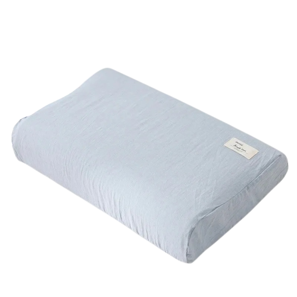 Kolorowa poszewka na poduszkę 30x50 cm Poszewka bawełniana z miękkiej tkaniny Oddychająca hipoalergiczna Pościel do sypialni Poszewka nadająca się do prania jasnoniebieski