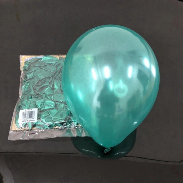 Kolorowe balony 50 szt turkusowy